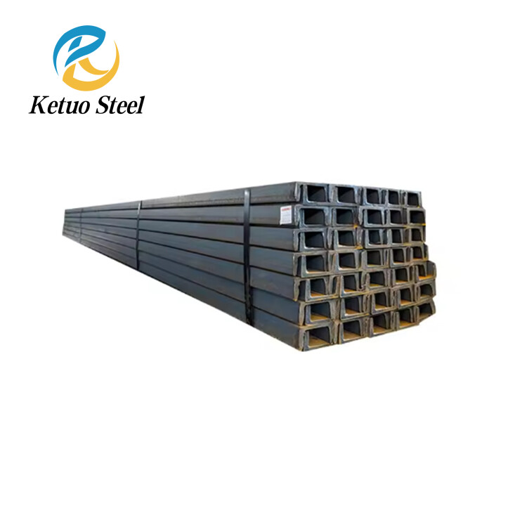 Galvanized steel channels u channel steel SS400 Q235B galvanized U beam steel