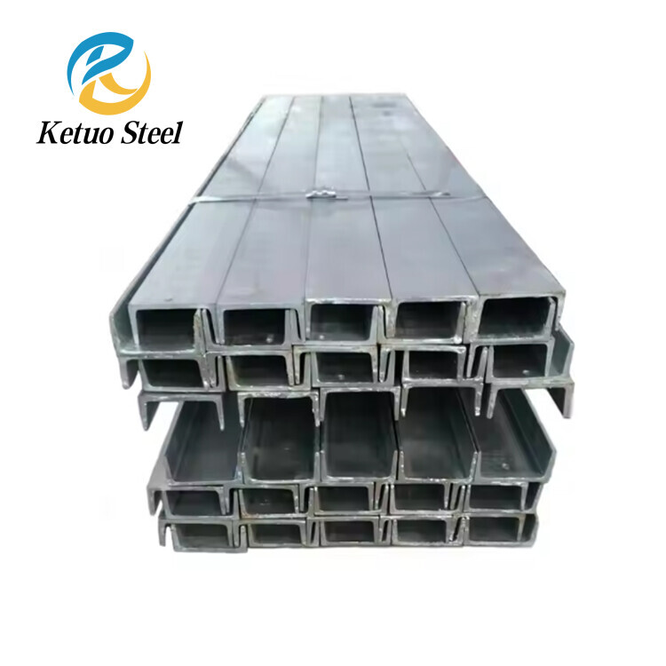 U Channel Steel S355 Q235B Hot Sell U Profile 50X25 Channel Steel