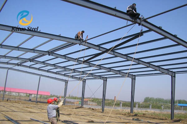 Warehouse Steel Structure Factory Workshop Building Prefab Steel Structure WarehouseEngineering Storage Buildings