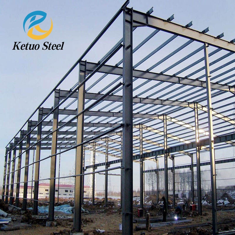 Warehouse Steel Structure Factory Workshop Building Prefab Steel Structure WarehouseEngineering Storage Buildings
