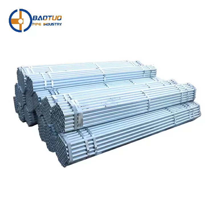 Mild Carbon Low Carbon Square Galvanized Structural Erw Rectangular Steel Pipe 25*50 Pre Hollow Section Iron Price Per Ton