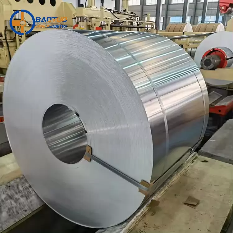 High Quality 32um 9-12mm 1000*0.1 0.7mm aluminum coil stock for Solar Panel Frame