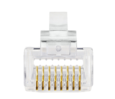 Pass Through RJ45 Connector for UTP CAT5e/6
