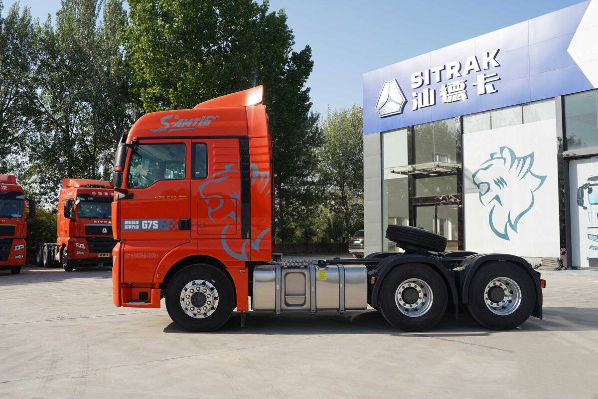 Sinotruk Sitrak cross-border transport tractor demonstrates its brand charm with its core strength Sinotruk Sitrak cross-border transport tractor demonstrates its brand charm with its core strength