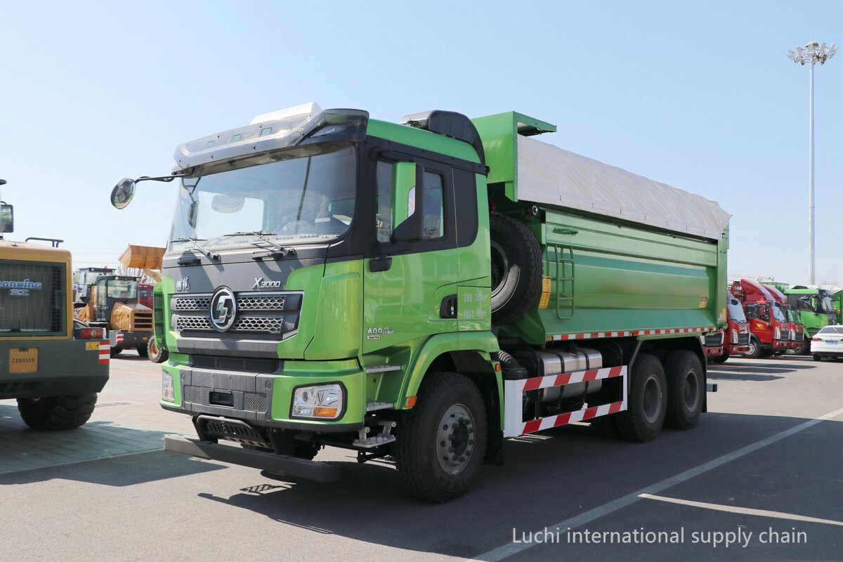 X3000 5,8m, green, 400Hp, 6x4, dump truck