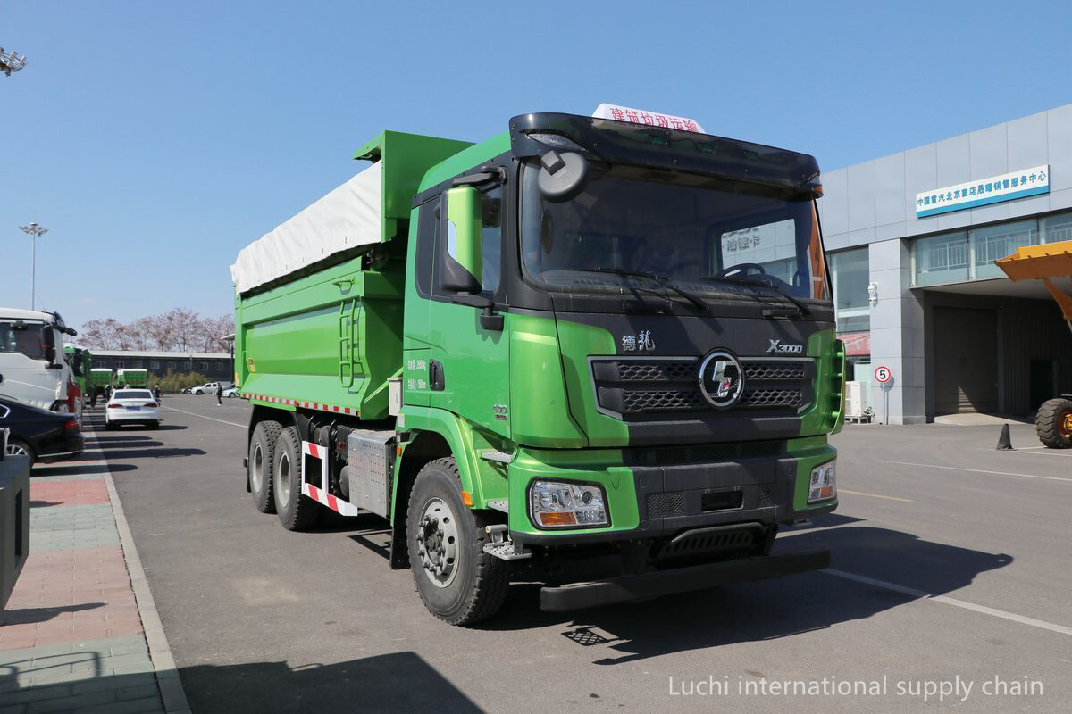 X3000 5,8m, green, 400Hp, 6x4, dump truck
