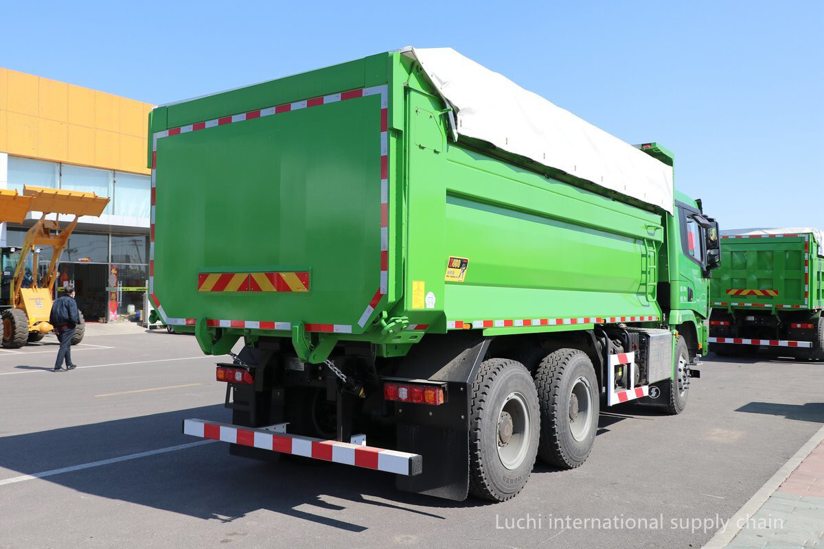 X3000 5,8m, green, 400Hp, 6x4, dump truck