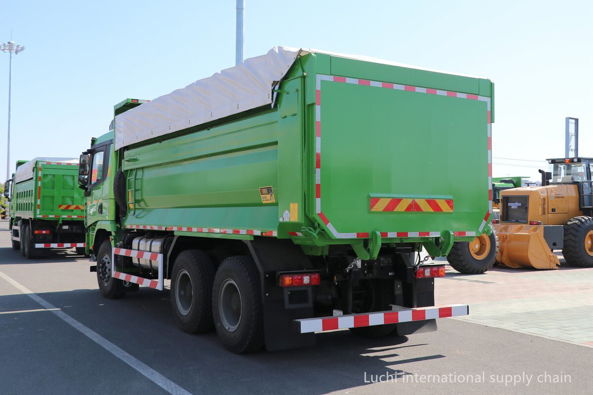 X3000 5,8m, green, 400Hp, 6x4, dump truck