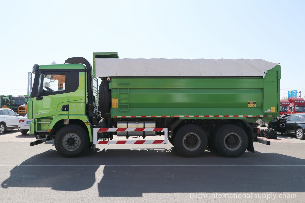 X3000 5,8m, green, 400Hp, 6x4, dump truck