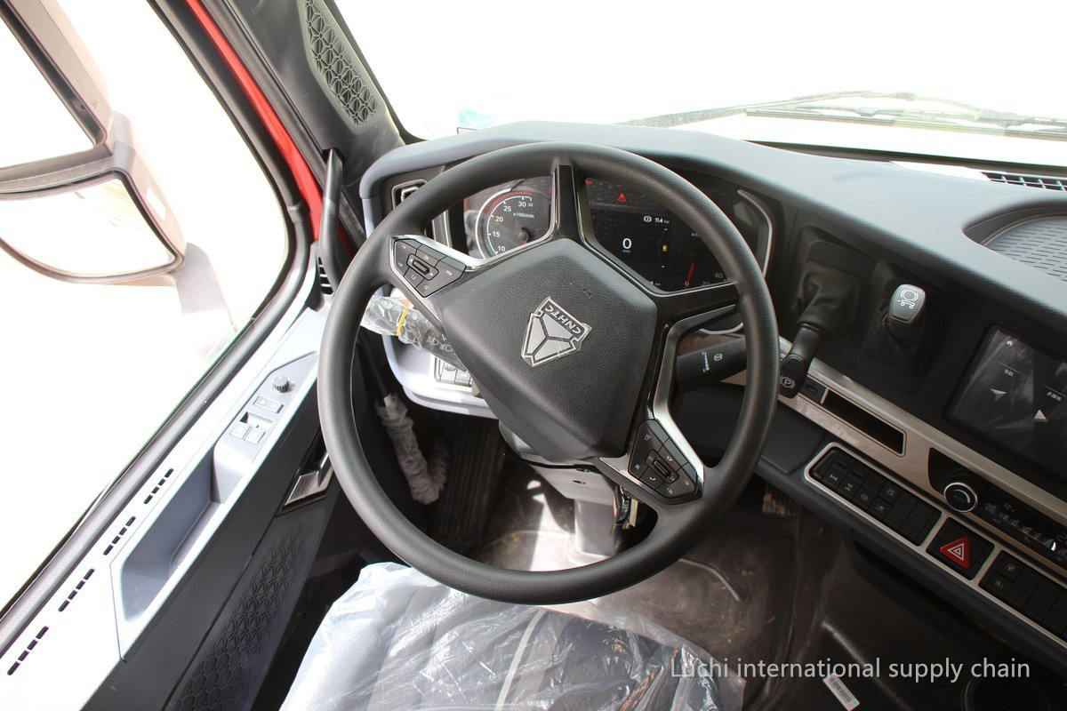 HOWO, TH7,  LNG, red,  460Hp, 6x4,  MT