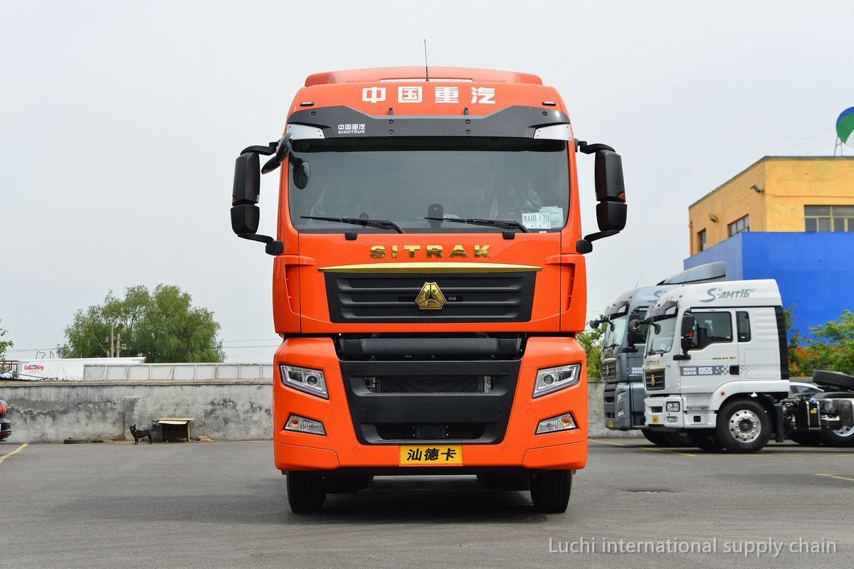 SITRAK, G7S,  Diesel, red, 510Hp,  6x4, AMT