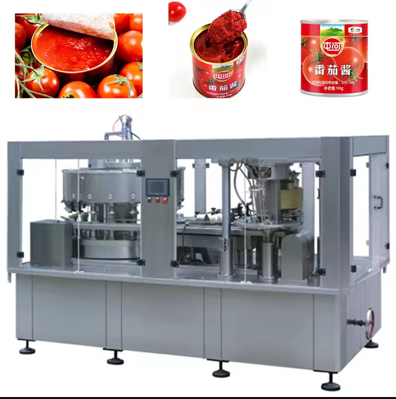 Precio de fábrica de la línea de procesamiento de salsa de tomate