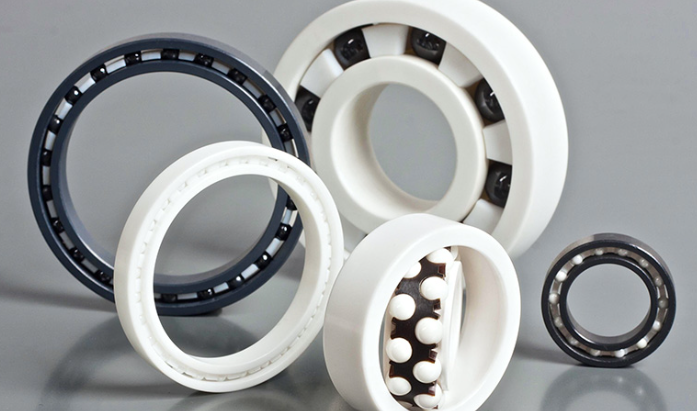Hybrid cylindrical roller bearings