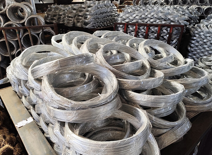 Galvanized wire
