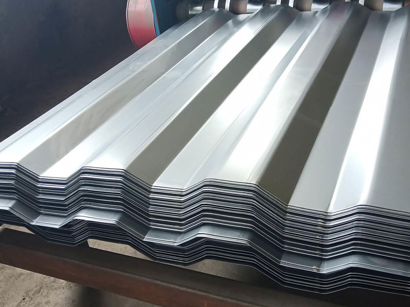 DX52D Galvalume corrugated board