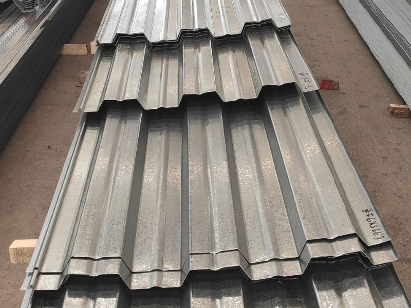 DX54D Galvalume corrugated board