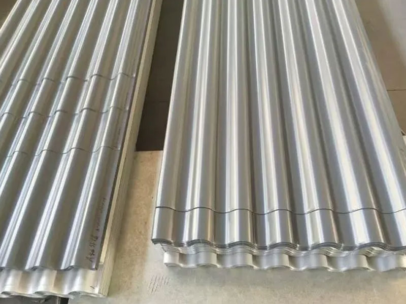 SGH400 Galvalume corrugated board