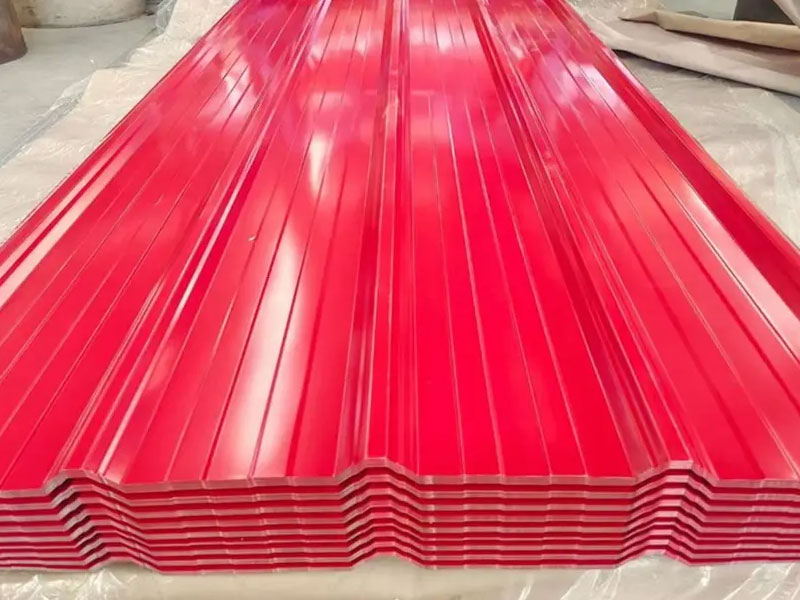 Q195 / Grade B / SS 330 / S185(1.0035) Galvanized color-coated corrugated board