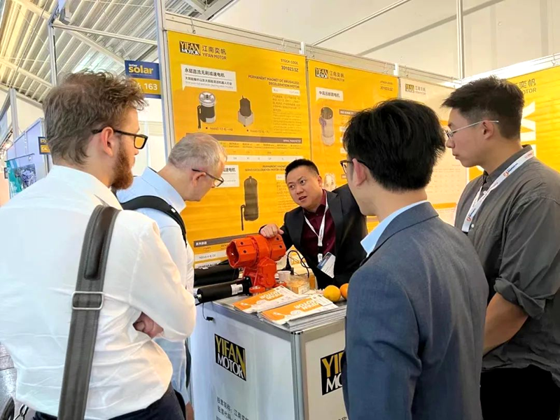 Intersolar Europe 2023 has come to an end, and Yifan Motor has concluded successfully Intersolar Europe 2023 has come to an end, and Yifan Motor has concluded successfully