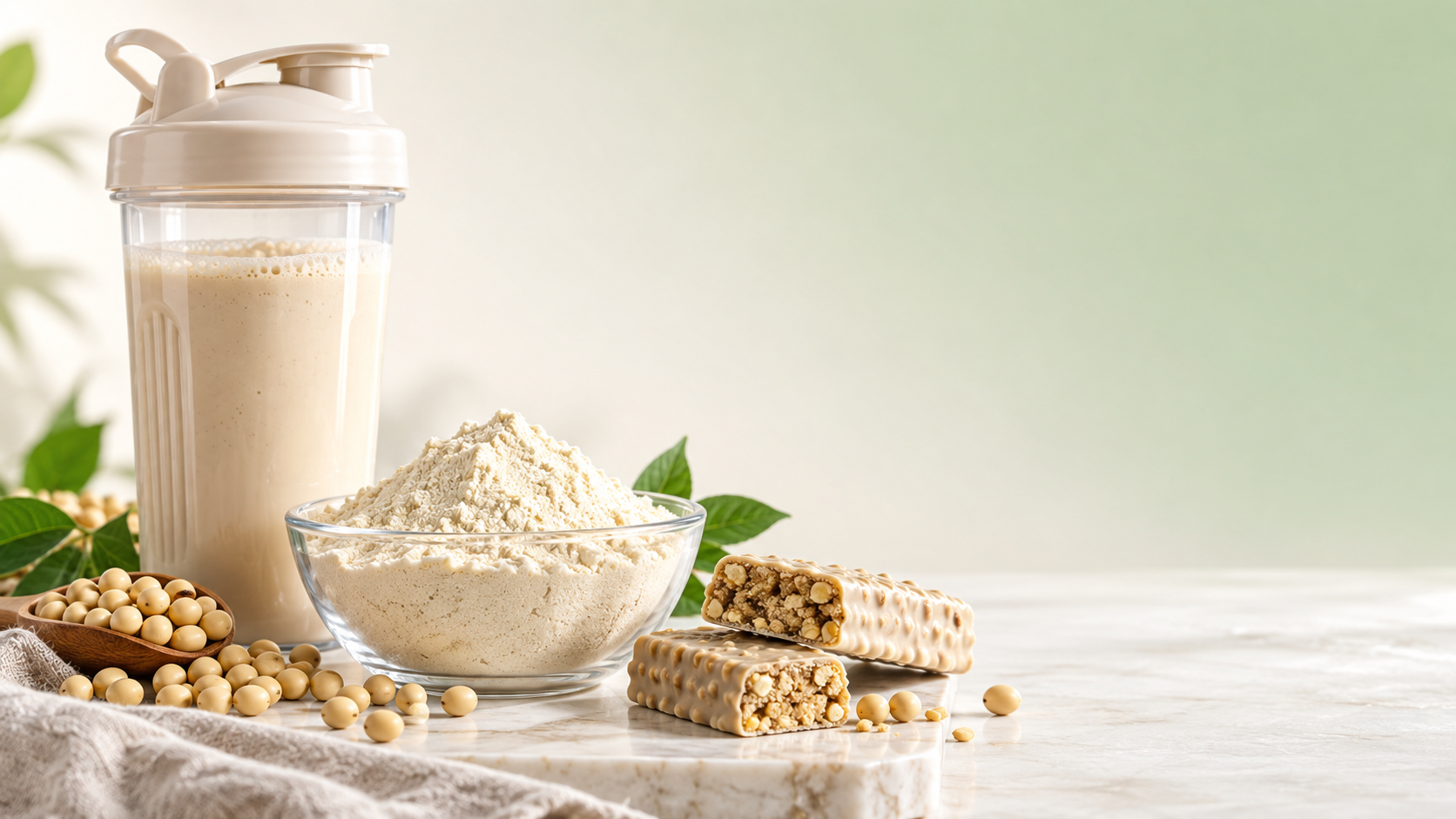 Cómo la proteína de soja para sustitutos de comidas mejora la proteína por porción
