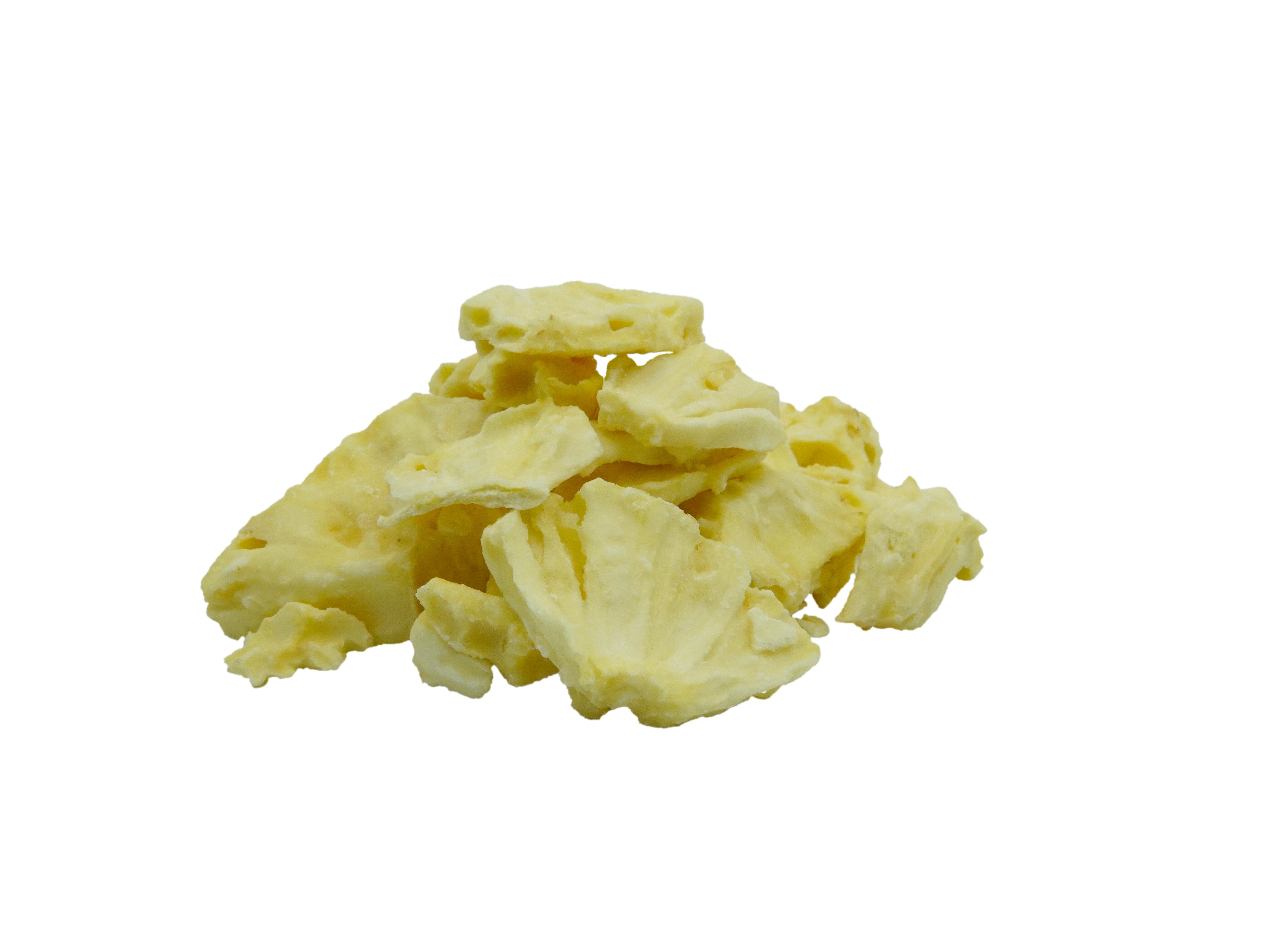 Chocolate-infused freeze-dried pineapple