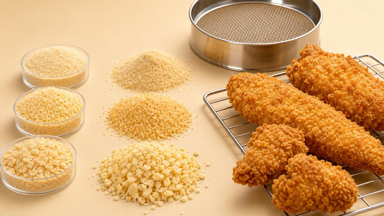 Understanding Mesh Sizes: How to Choose the Right Granule Size for Your Product.