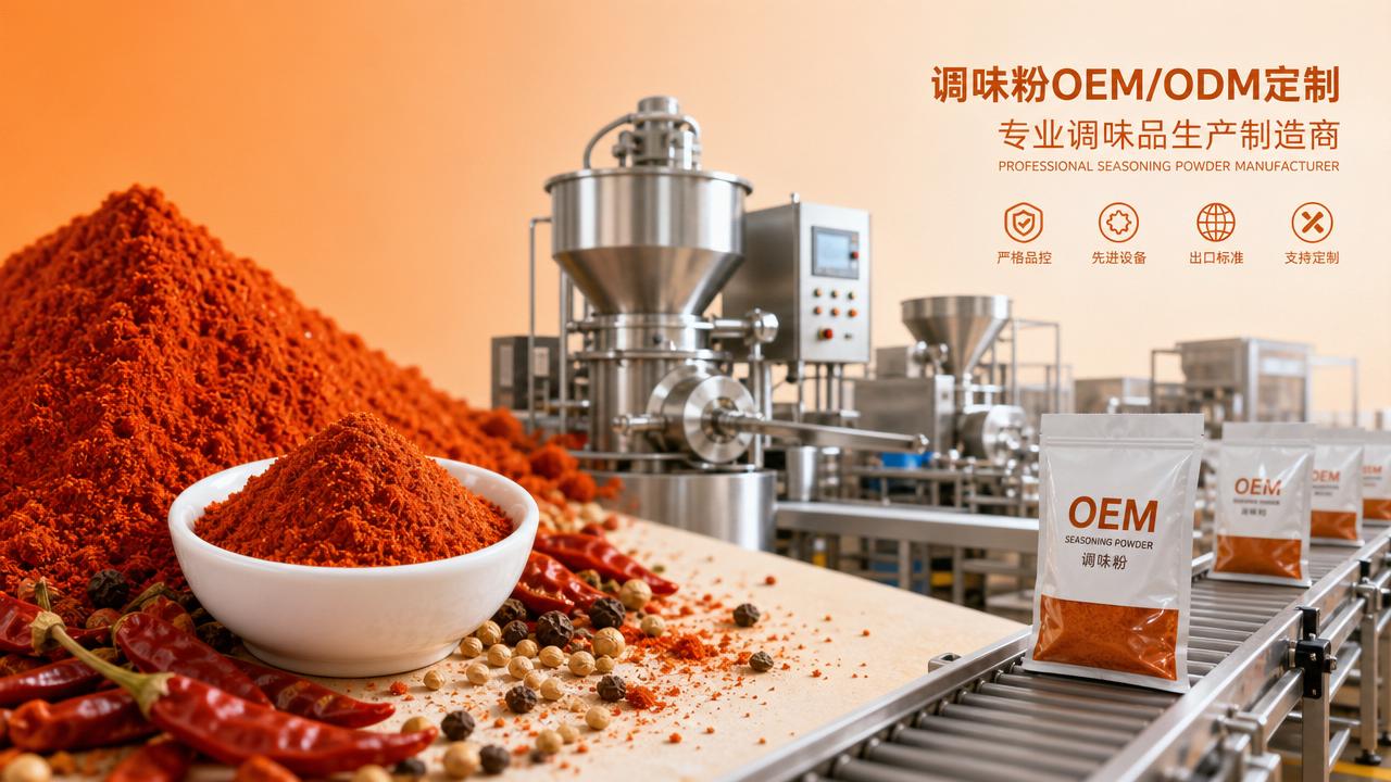 OEM & Custom Formula Seasoning Powder Manufacturer: Fat Fish Food Solutions