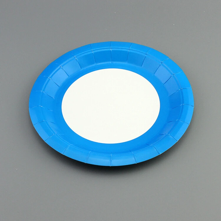 Round Printed Paper Plate