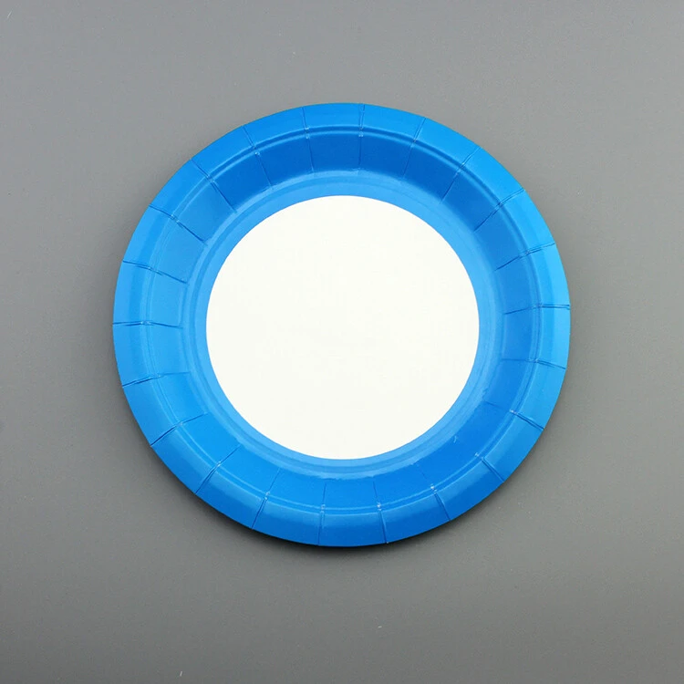Round Printed Paper Plate