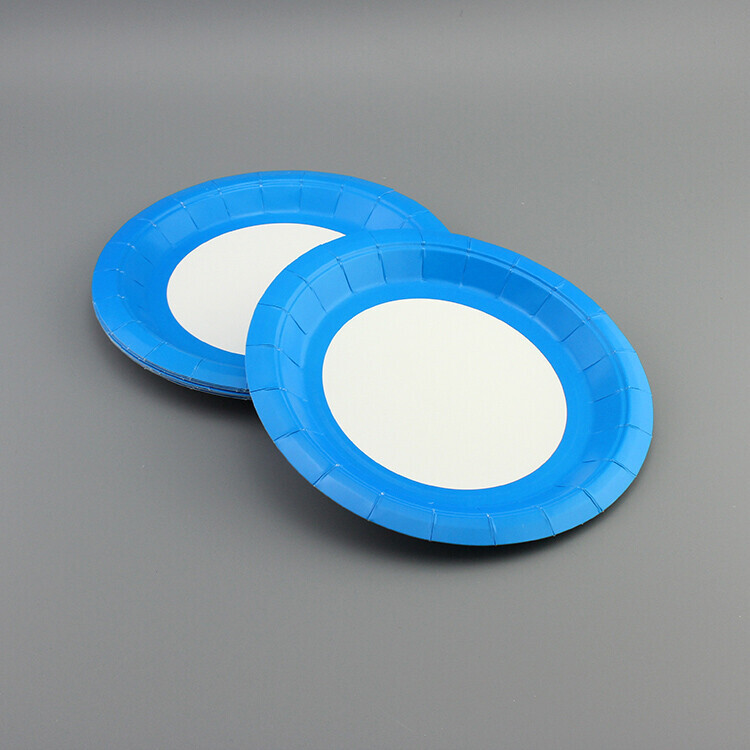 Round Printed Paper Plate