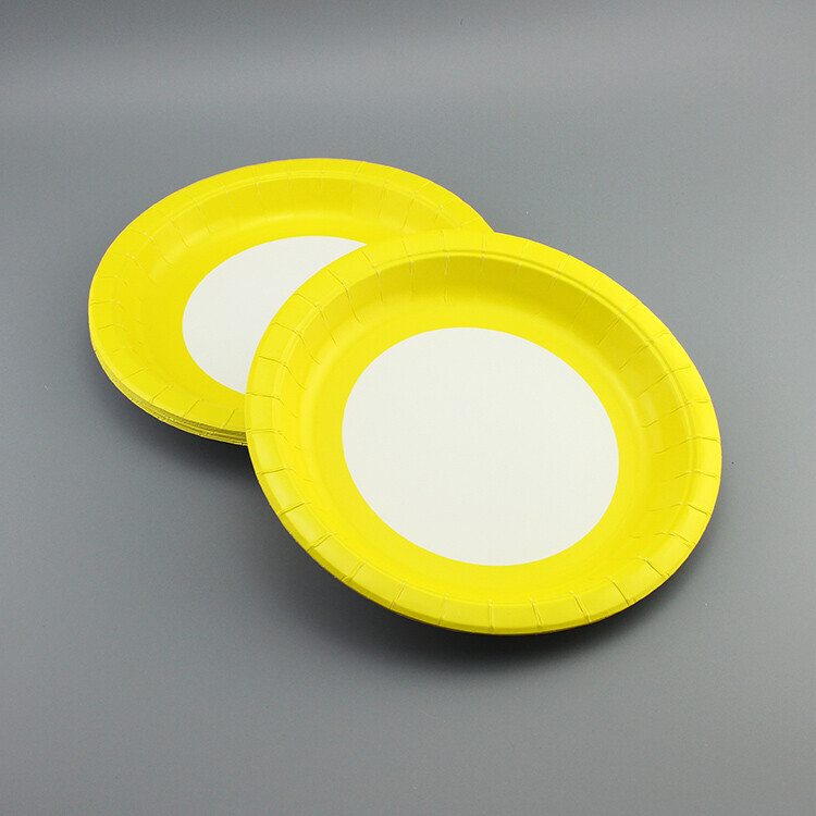 Round Printed Paper Plate