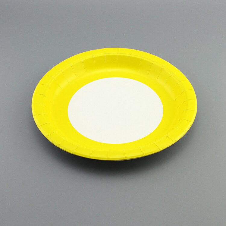 Round Printed Paper Plate