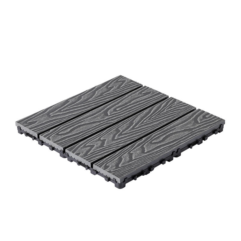 WPC outdoor flooring-Gray
