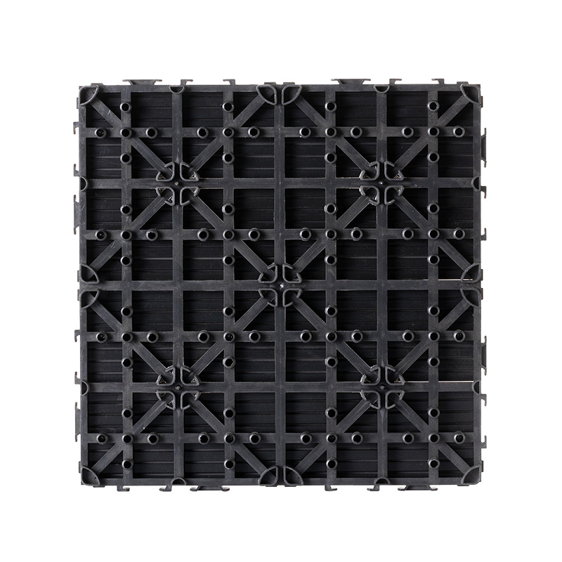 WPC outdoor flooring-Black