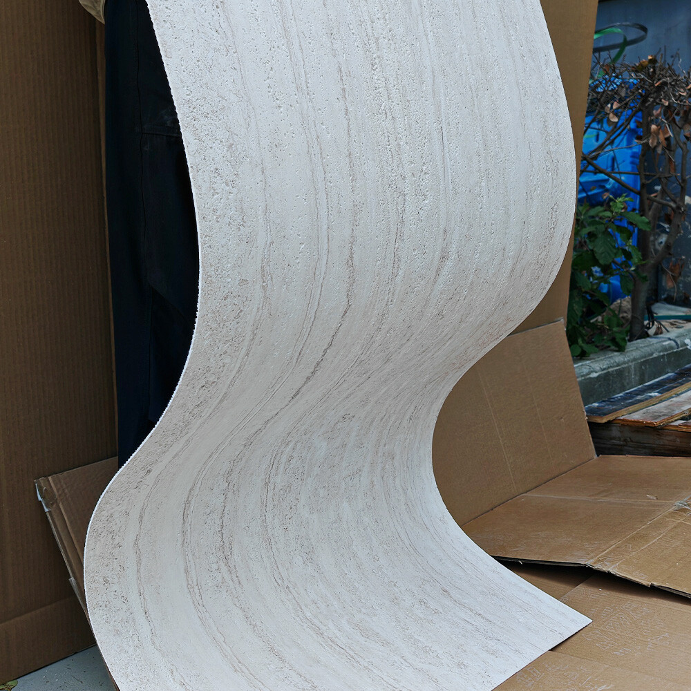 Outdoor flexible ceramic tile