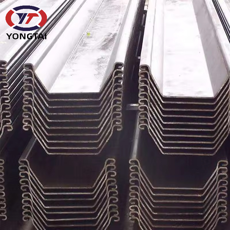 Carbon Hot rolled U type steel sheet pile 