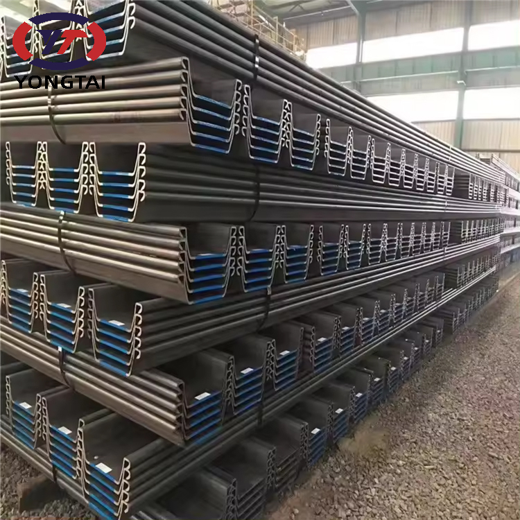Carbon Hot rolled U type steel sheet pile 