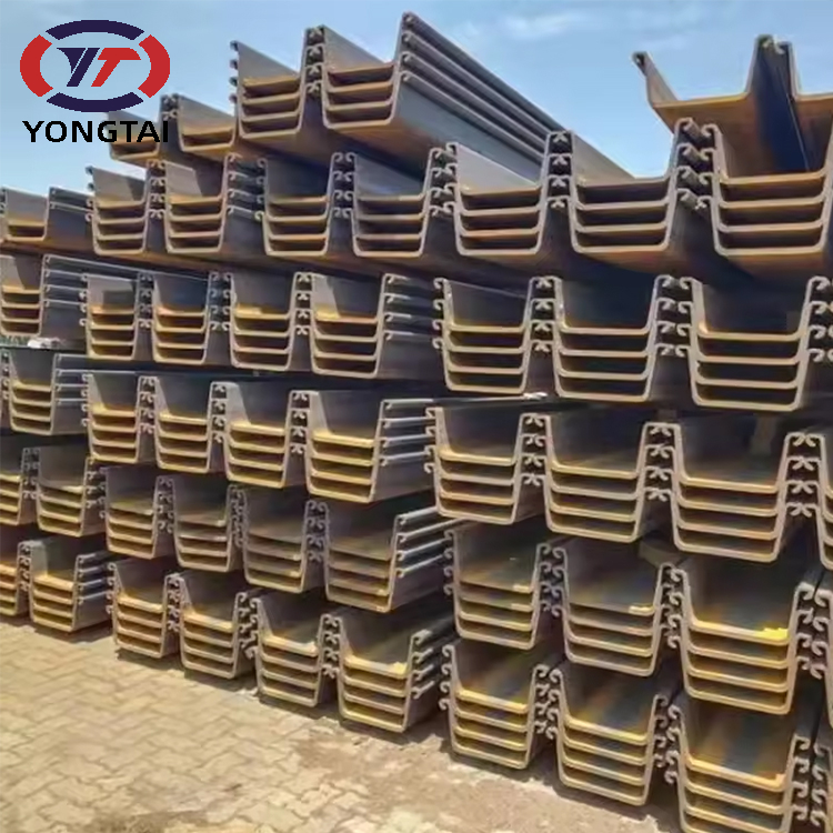 Carbon Hot rolled U type steel sheet pile 