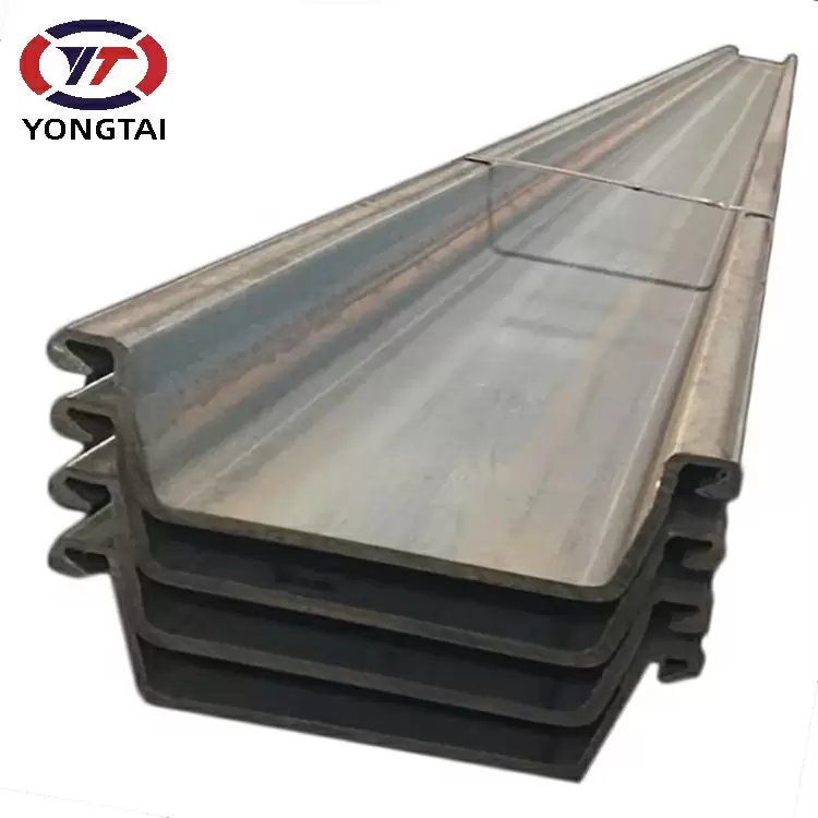 Carbon Hot rolled U type steel sheet pile 