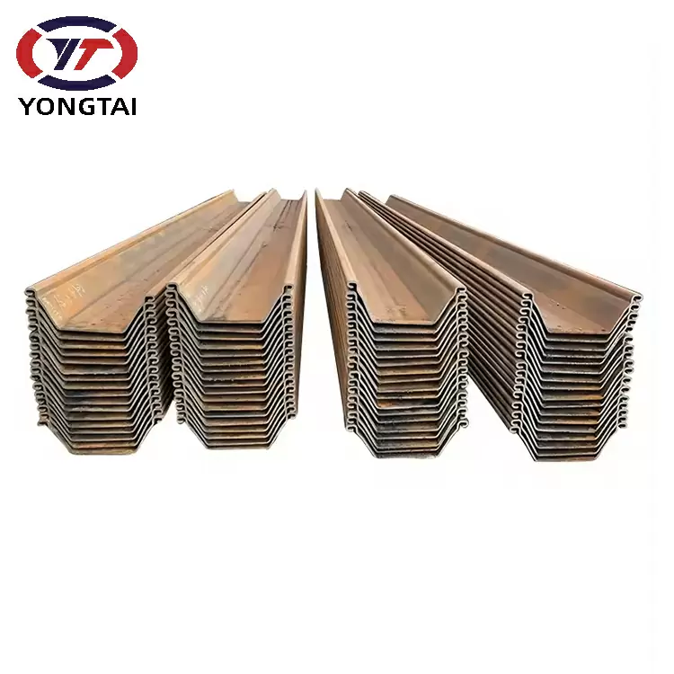 Carbon Hot rolled U type steel sheet pile 