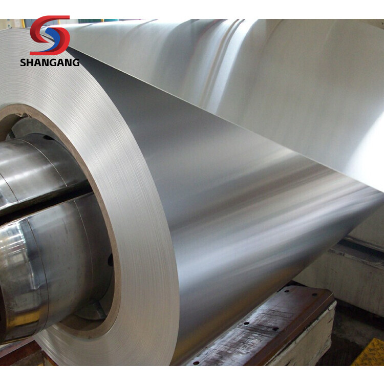 Shandong Zhongqi Tin Coated Electrolytic 2.8/2.8 T3 T4 T5 Tinplate Steel Coil Food Can Mr Tinplate