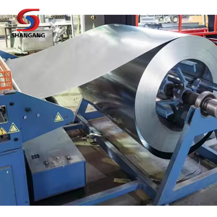 Shandong Zhongqi Tin Coated Electrolytic 2.8/2.8 T3 T4 T5 Tinplate Steel Coil Food Can Mr Tinplate