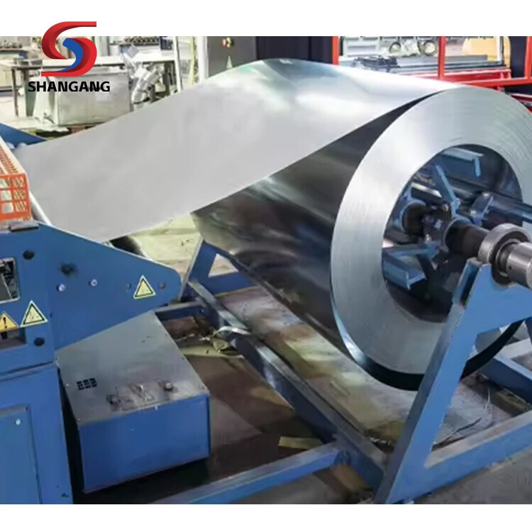 Shandong Zhongqi Tin Coated Electrolytic 2.8/2.8 T3 T4 T5 Tinplate Steel Coil Food Can Mr Tinplate