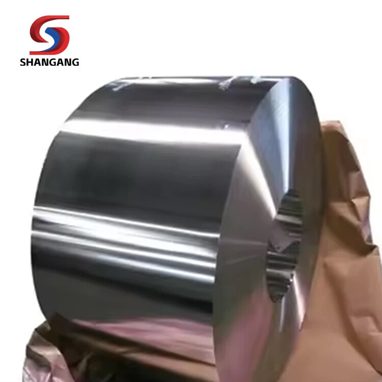Shandong Zhongqi Tin Coated Electrolytic 2.8/2.8 T3 T4 T5 Tinplate Steel Coil Food Can Mr Tinplate
