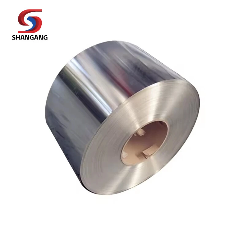 Shandong Zhongqi Tin Coated Electrolytic 2.8/2.8 T3 T4 T5 Tinplate Steel Coil Food Can Mr Tinplate