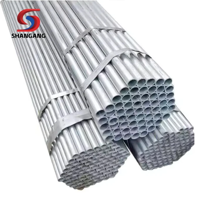 Hot Dipped Galvanized Steel Pipe Size 1/2 3/4 1