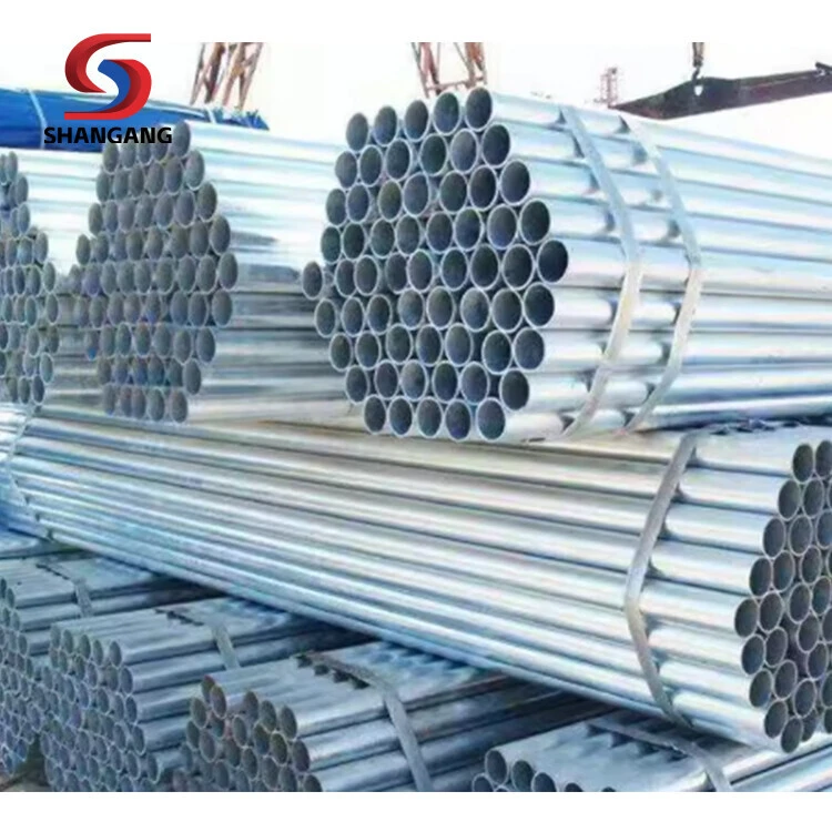 Hot Dipped Galvanized Steel Pipe Size 1/2 3/4 1