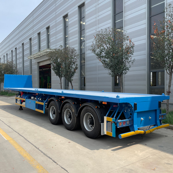 Special flatbed transport truck