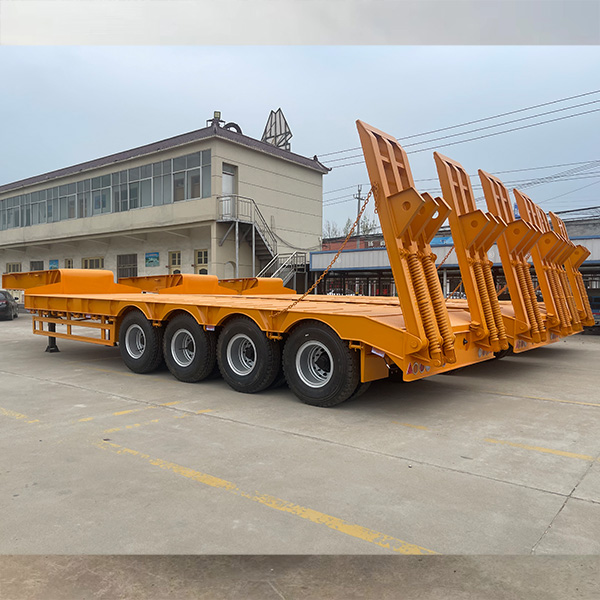 Special flatbed transport truck