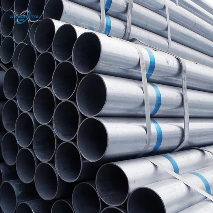 DX53D Galvanized Round Pipe